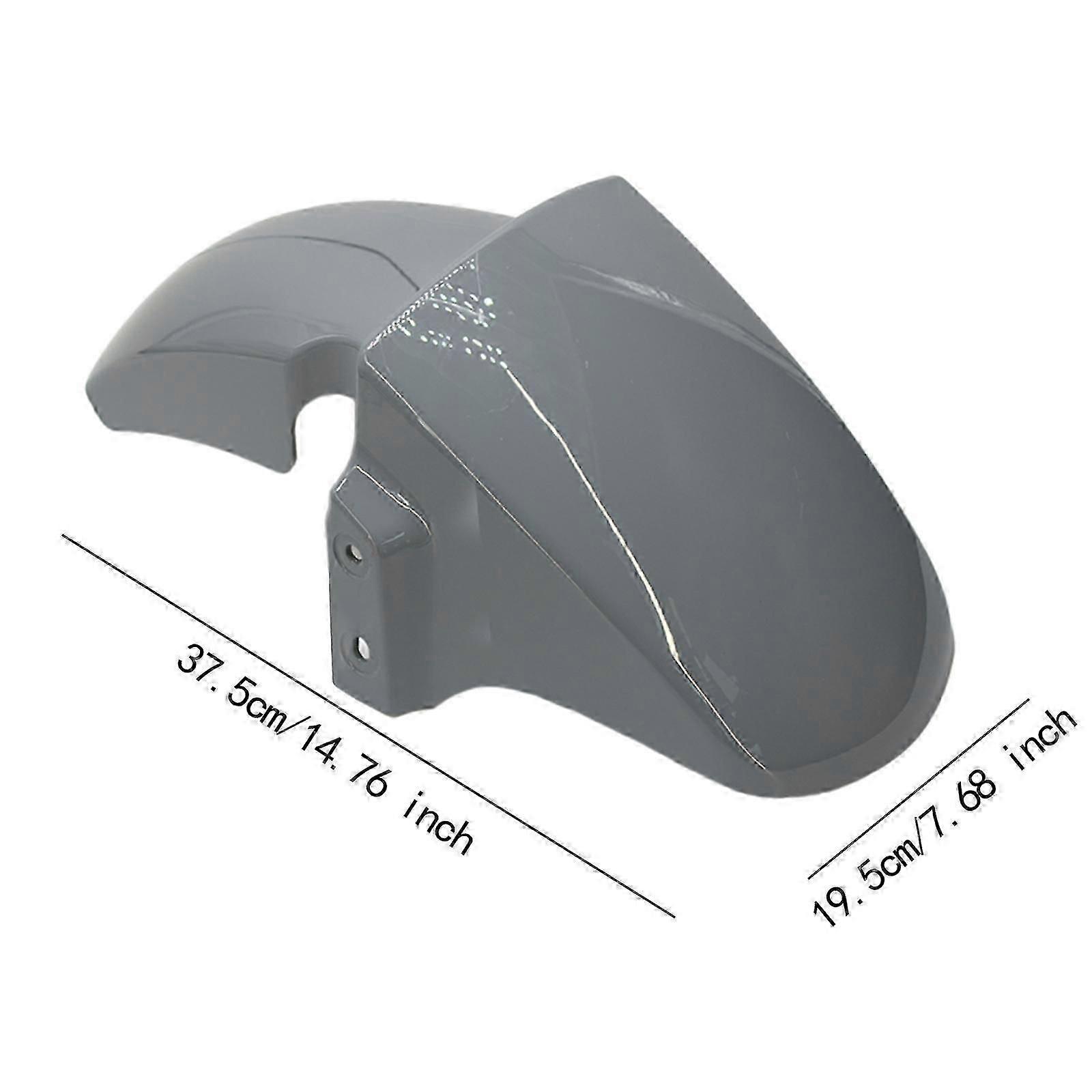 Motorbike Front Mudguard Sturdy Direct Replace Motorcycle Front Splash Guard grey