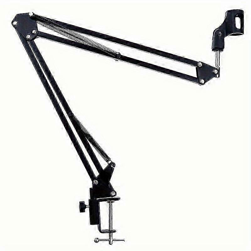 Adjustable Folding Desktop Microphone Stand - Universal Design for Easy Use and Convenience