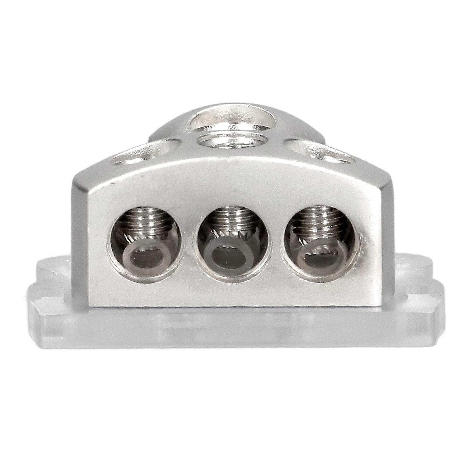 Car o Amplifier Splitter 2 Way Power Distribution Block Ground Distribution Connecting Block