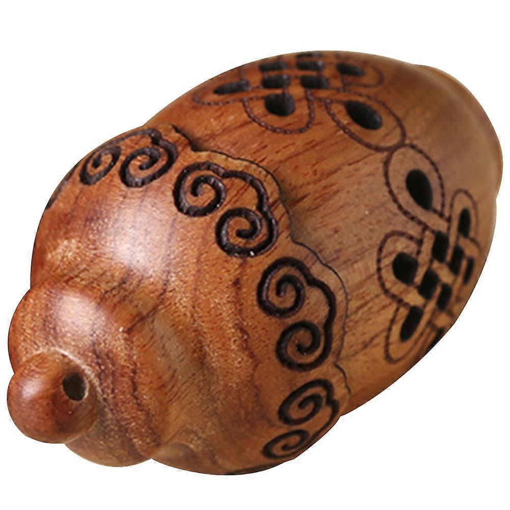 Wooden Aromatherapy Pendant with Hanging Diffuser Bottle for Fragrance Balls and Essential Oils – Portable Scent Holder for Keychain and Car Use