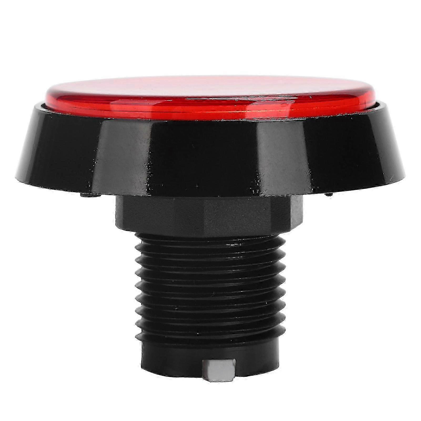 60mm LED Light Grande Pulsante Piatto Rotondo con 3 Interruttore A Pedale per Console Di Gioco Arcade Machine