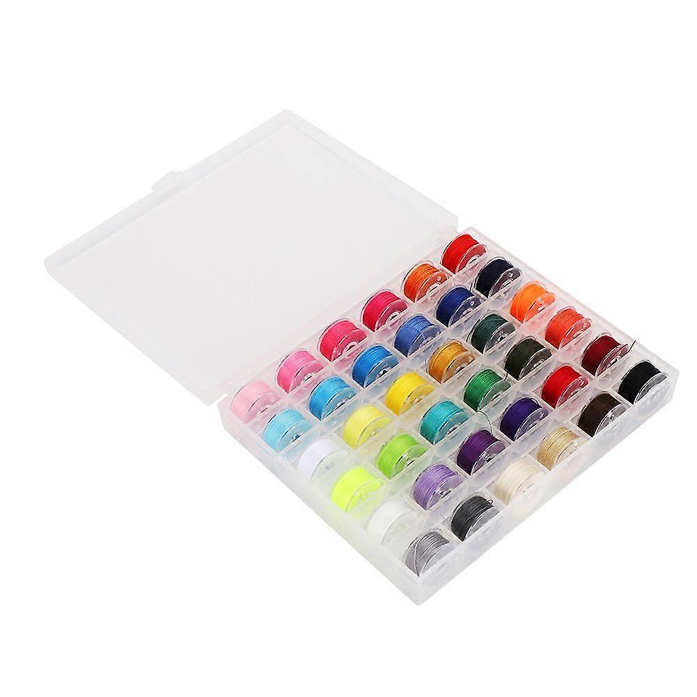 2025 Latest Model  Colorful Sewing Threads with Plastic Sewing Machine Bobbins