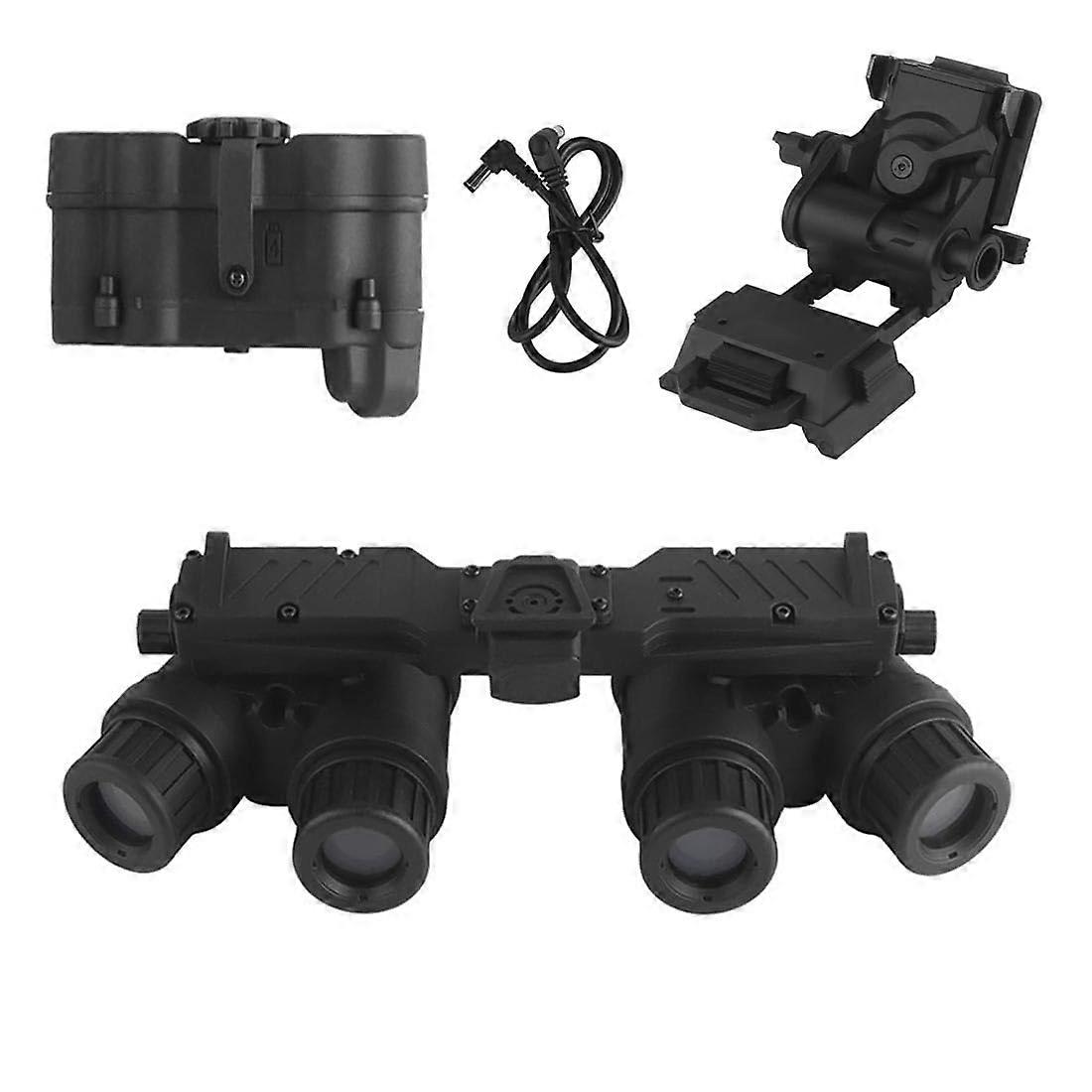 Tactical Airsoft GPNVG18 Dummy NVG for Helmet Mount, Cosplay  Black
