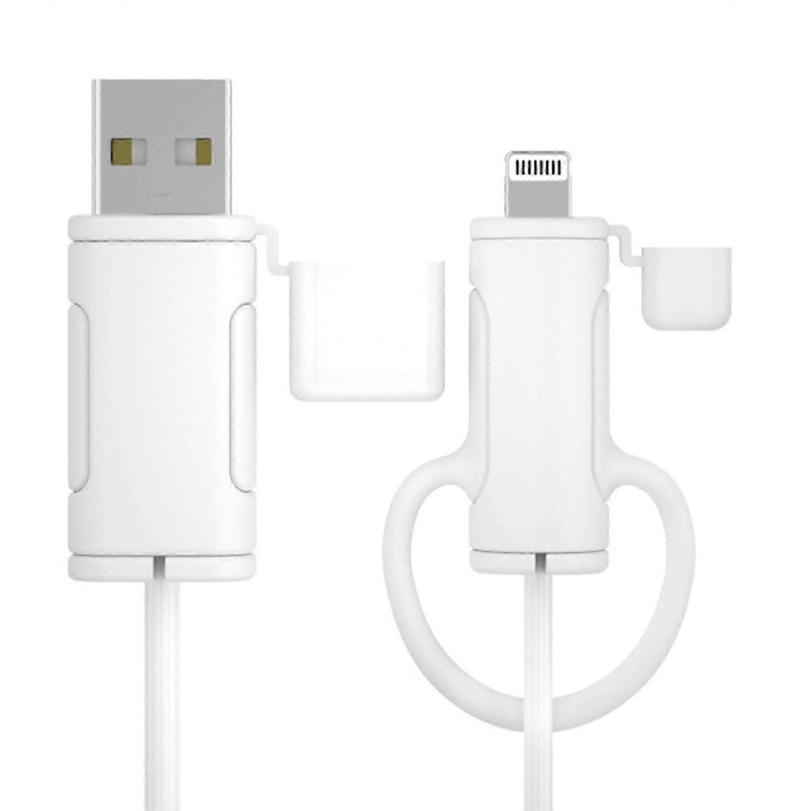 2 in 1データケーブルプロテクターカバー、充電器ケーブルプロテクター、ユニバーサルミニデータケーブル保護カバー、ほとんどの携帯電話ケーブル用USBケーブルプロテクター