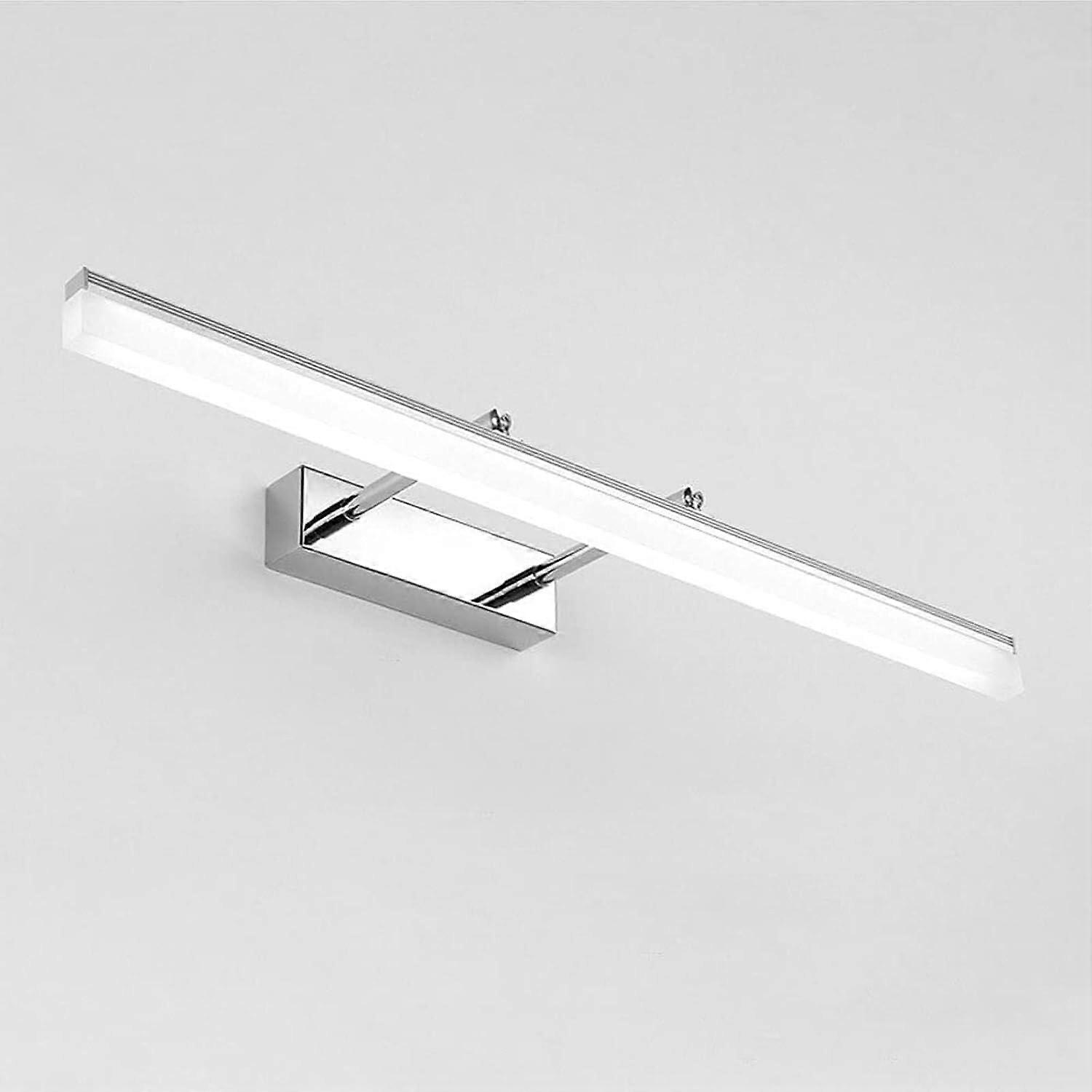 LED Mirror Front Lamp For Bathroom Vanity - One-Color Over-Mirror Adjustable Wall Light