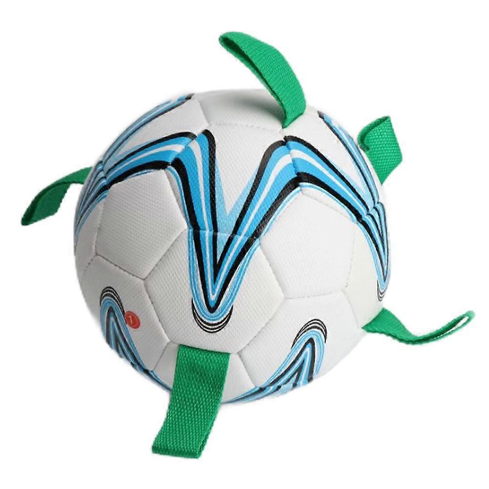 Pet Tug Soccer Toy Funny Football Bite Toy for Interactive Play