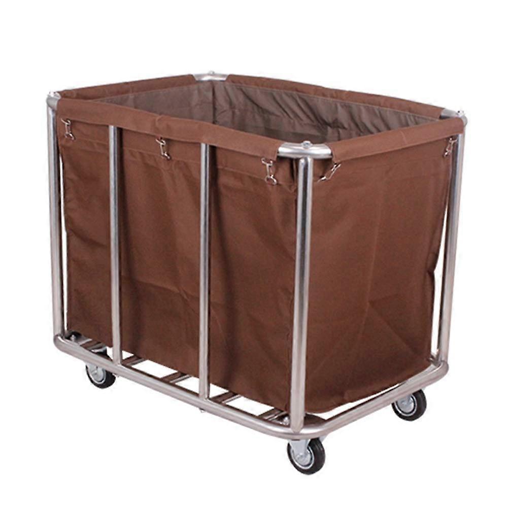 Laundry Basket on Wheels with Removable Bags Blue