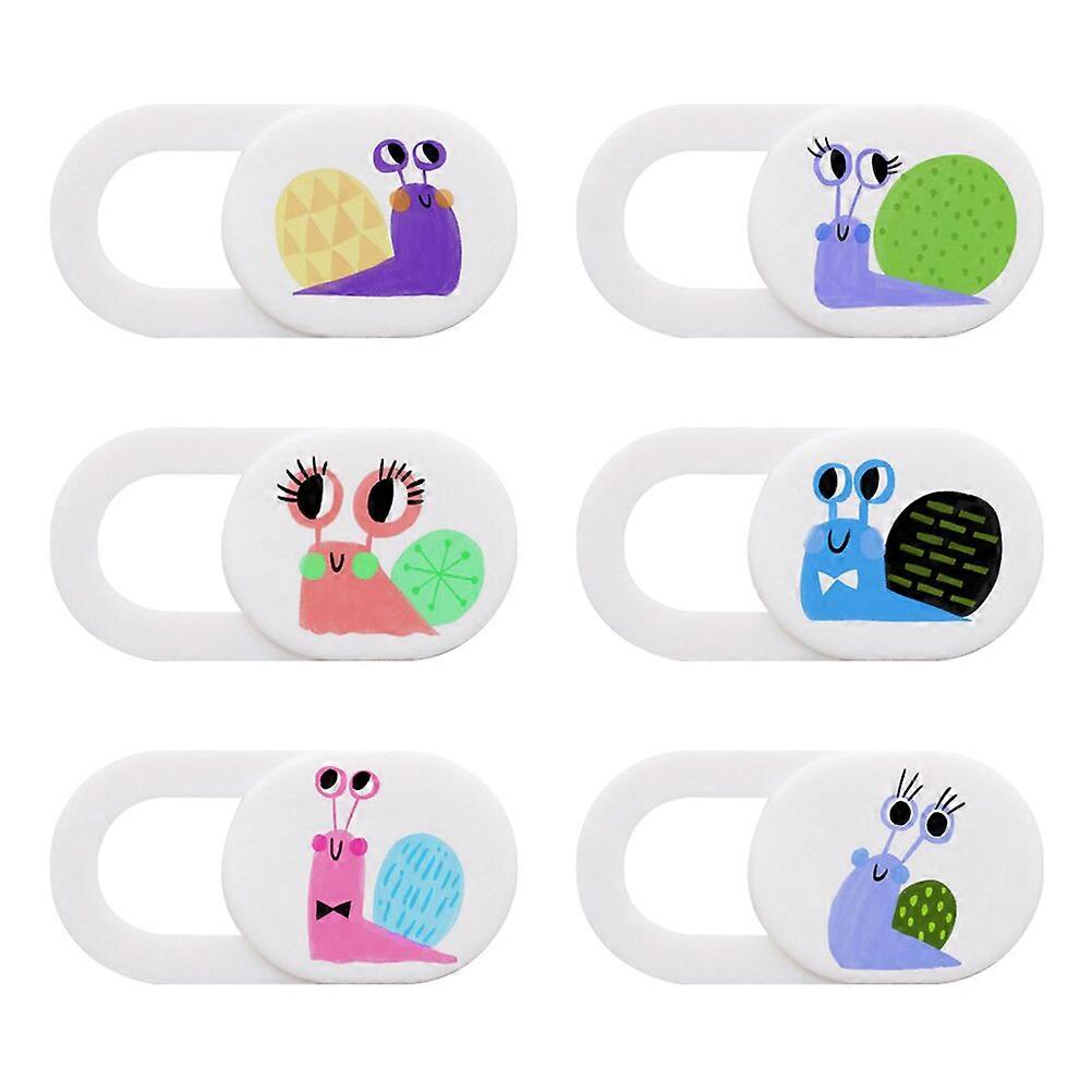 Webcam Cover Slider For Privacy Self-Adhesive Wide Usage 6Pcs
