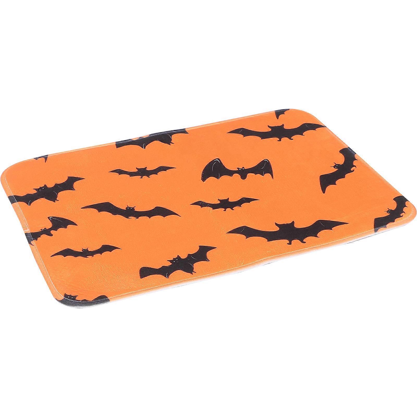 Use Flannel Decorative Doormat Halloween Pattern 60x4cm 1Set