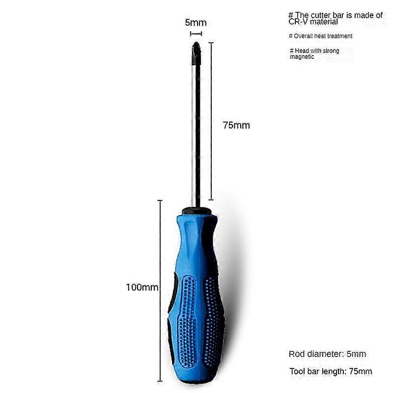 Dongcheng Hand Tools Elastic Shank Screwdriver Cross One Word Screwdriver Batch Hardware Professional Screwdriver Maintenance Tool