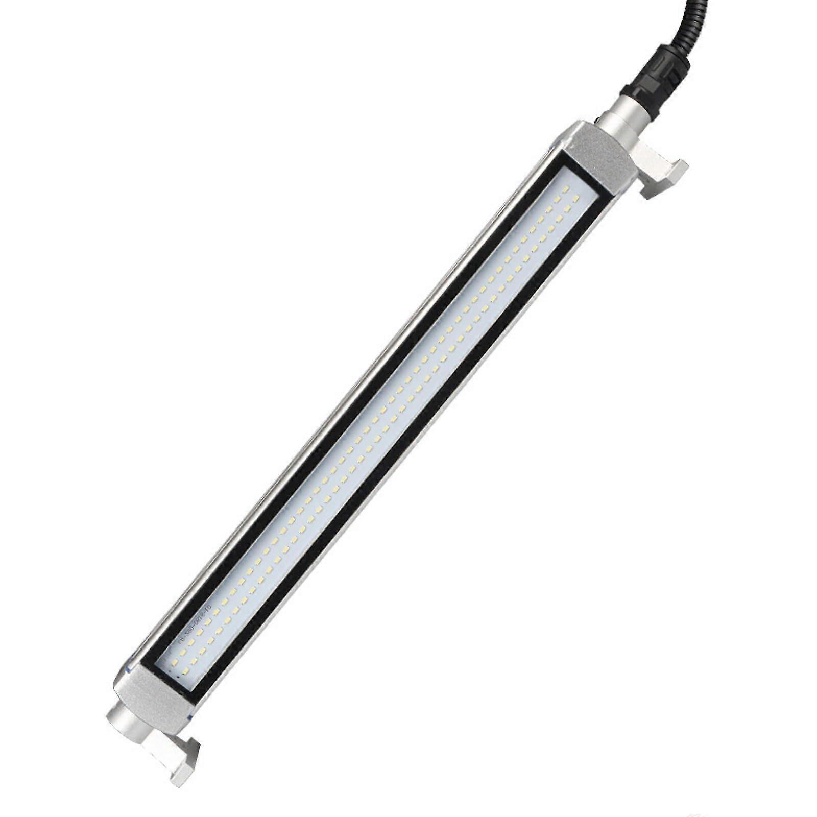 IP68 Industrial LED Work Light, 20W 24V 600MM Machine Light for CNC Lathes and Milling Machines, Floodlight for Tool Machines