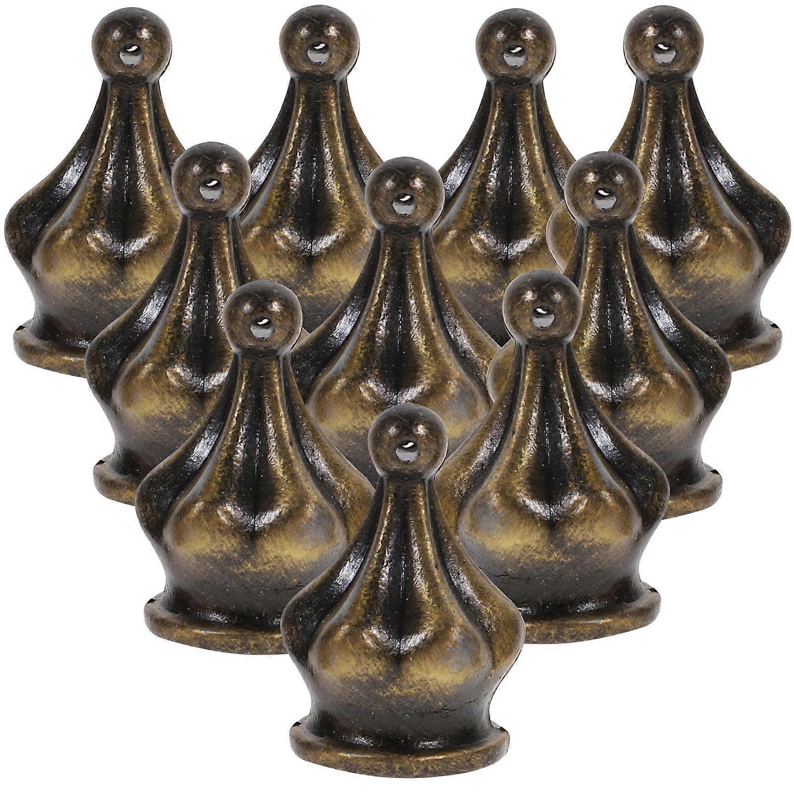 Lamp Finials Plastic Decorative Light Knob for Desk Lamp Decoration Multi Color Fits Standard Harp 10pcs