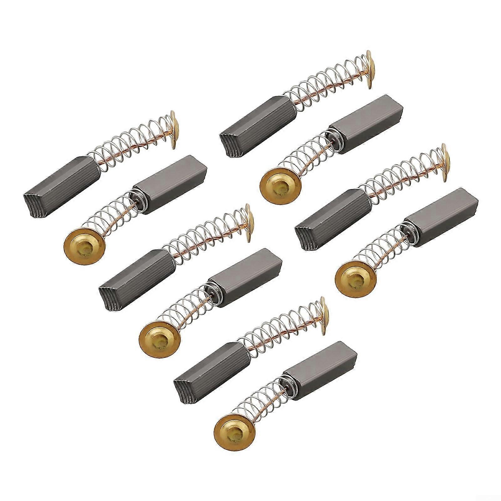 Carbon Brushes For Motors And Power Tools, 20x6x6 Mm, 10 Pack, Graphite Replacement Parts, Durable, Universal Fit