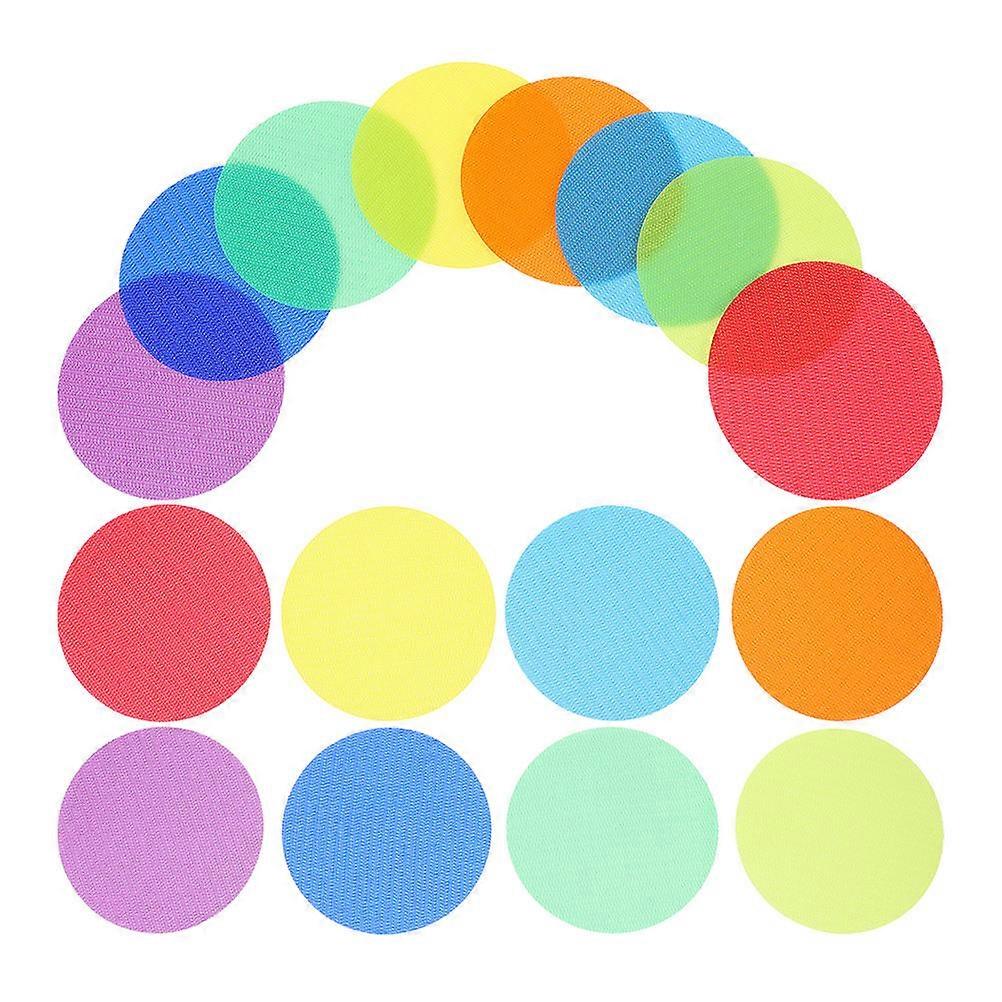 Colorful Carpet Spot Dots 36pcs Classroom Floor Markers for Kids Preschool Learning Rugs Educational Tools