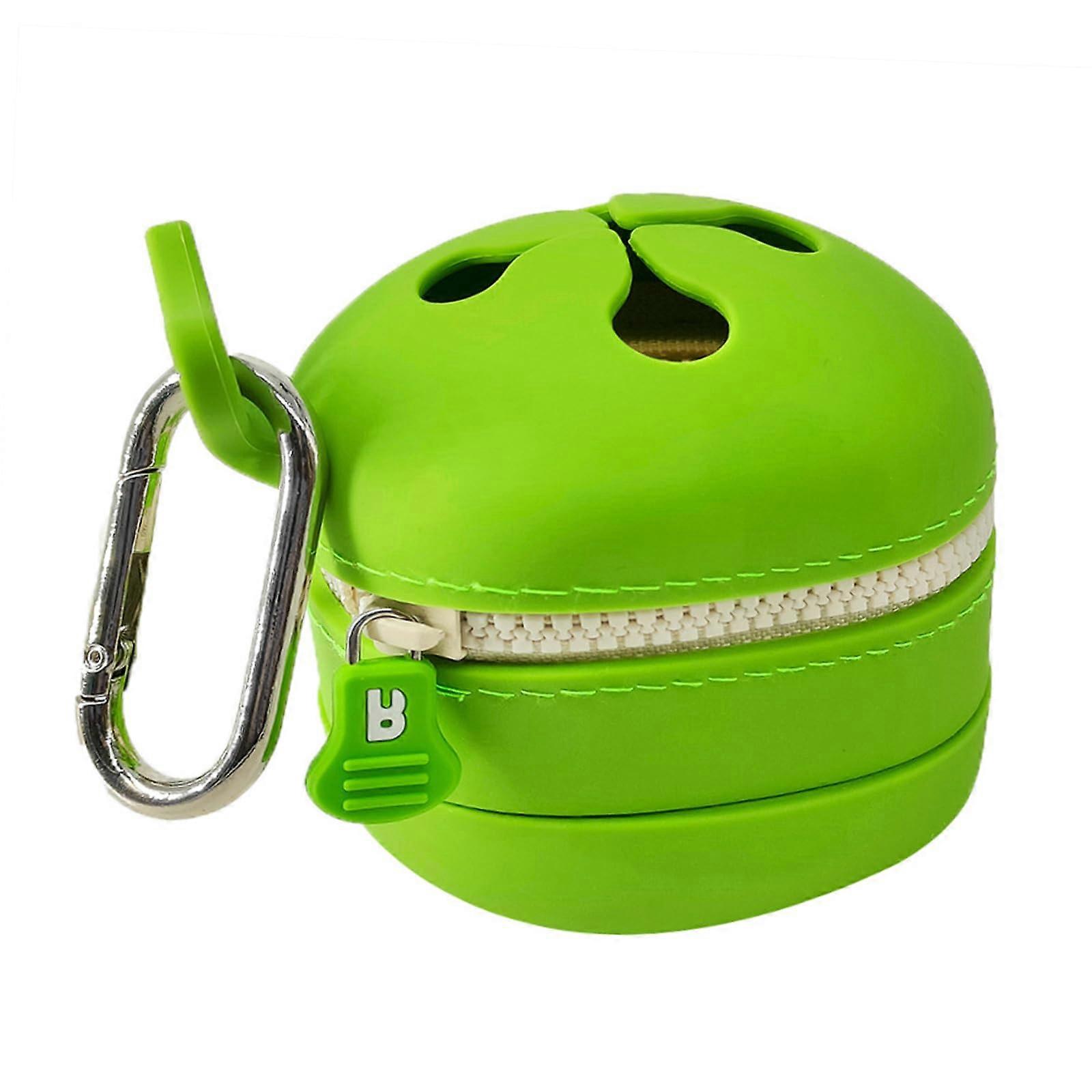 Silicones Fishing Trash Collector Folding Garbage Container Fly Fishing Gear Storage Tear Resistant Pouches