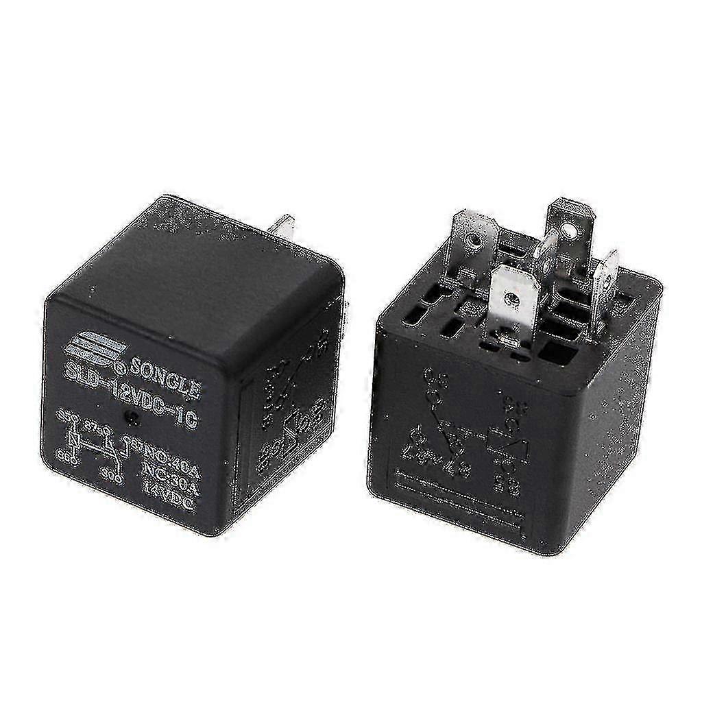 2pcs Sld-12vdc-1c 1.6w High Power Relay No 40a Nc 30a 5pin Automotive Relay 2025