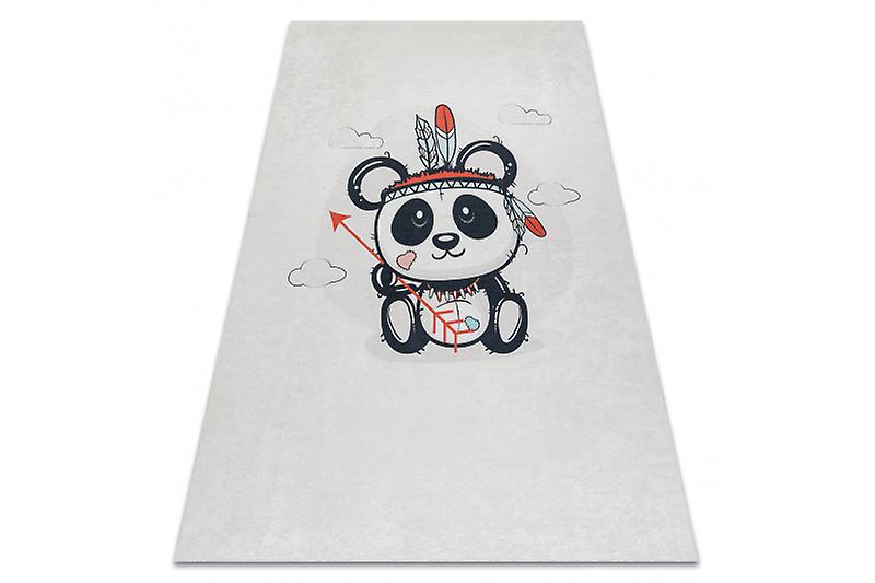 BAMBINO 1129 washing carpet panda for children anti-slip - cream