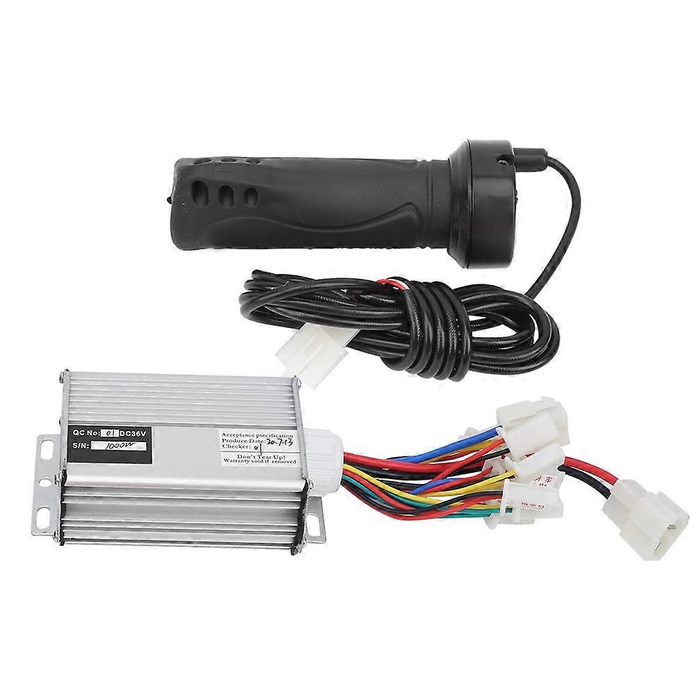 1000W DC 36V Electric Bicycle Controller Kit with Long Wire, Main Control Chip, Compatible with Various Models