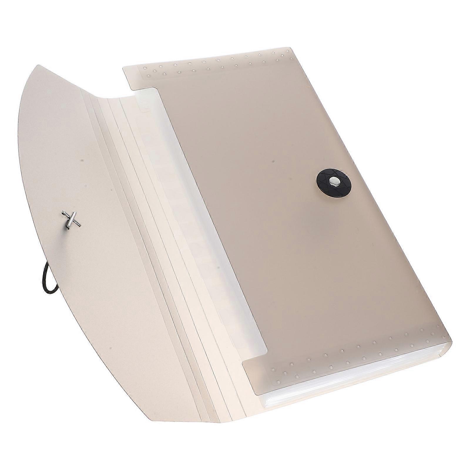 Organizer Document Holder For Portable Use Crowd Black Safe Materials 1Set