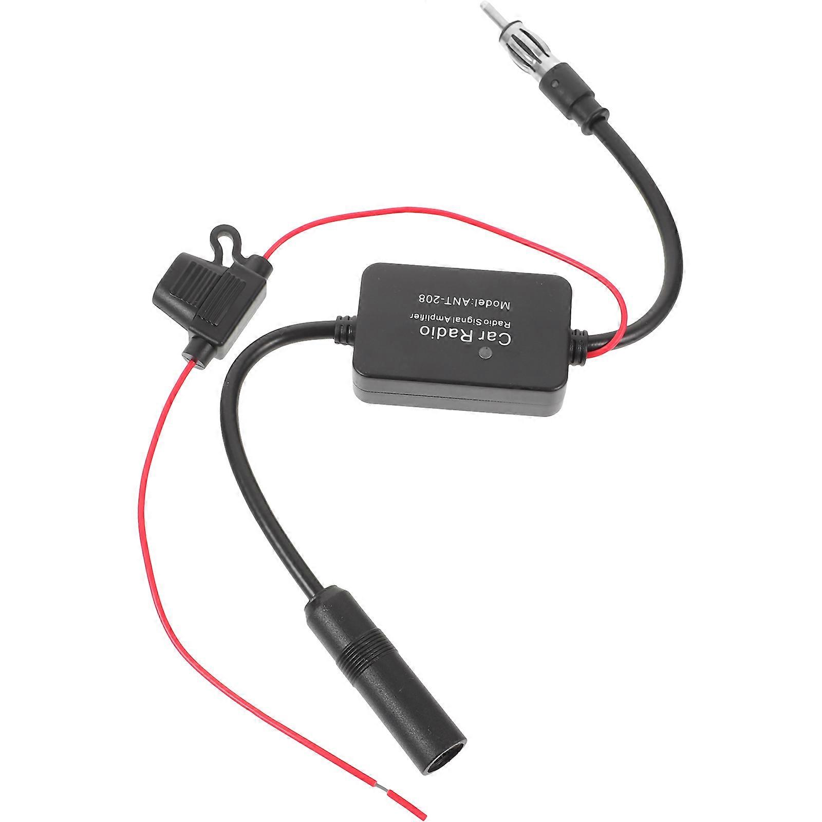 Amplifier For Vehicle Use 5.50X3.50X1.50CM Black 1 Set