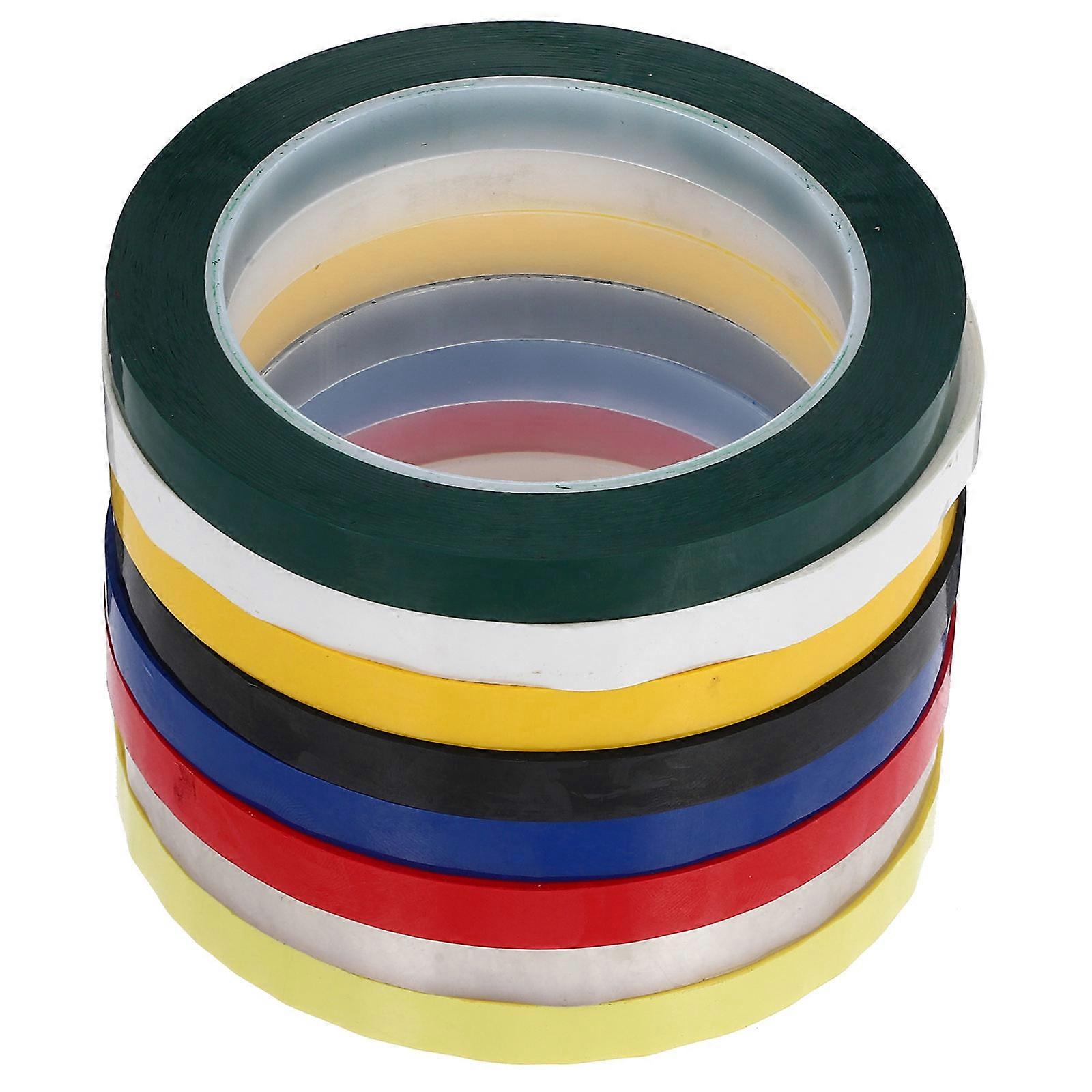 DIY Crafts Masking Tape Rolls 8 Rolls 66M Length PET Material Designed For Easy Positioning