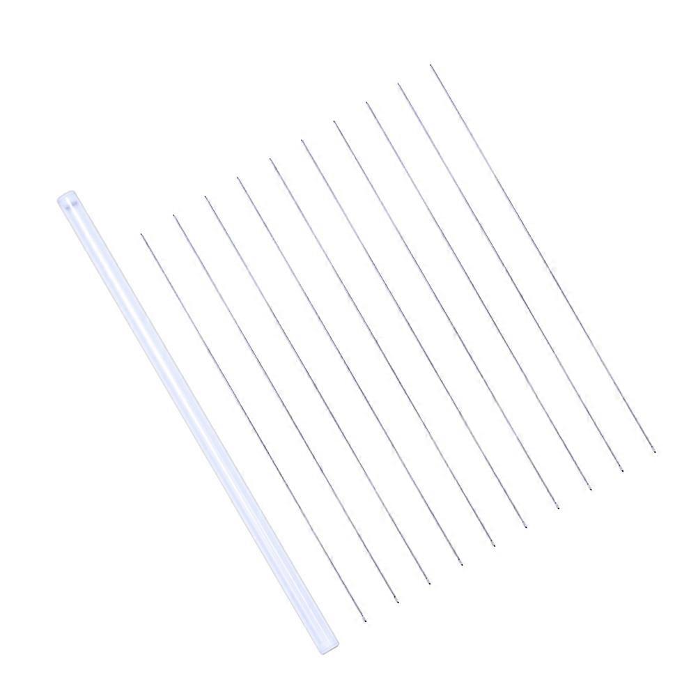 10pcs Beading Needles for Stitching Use Assorted Color Metal Easy to Store and Stow 230mm