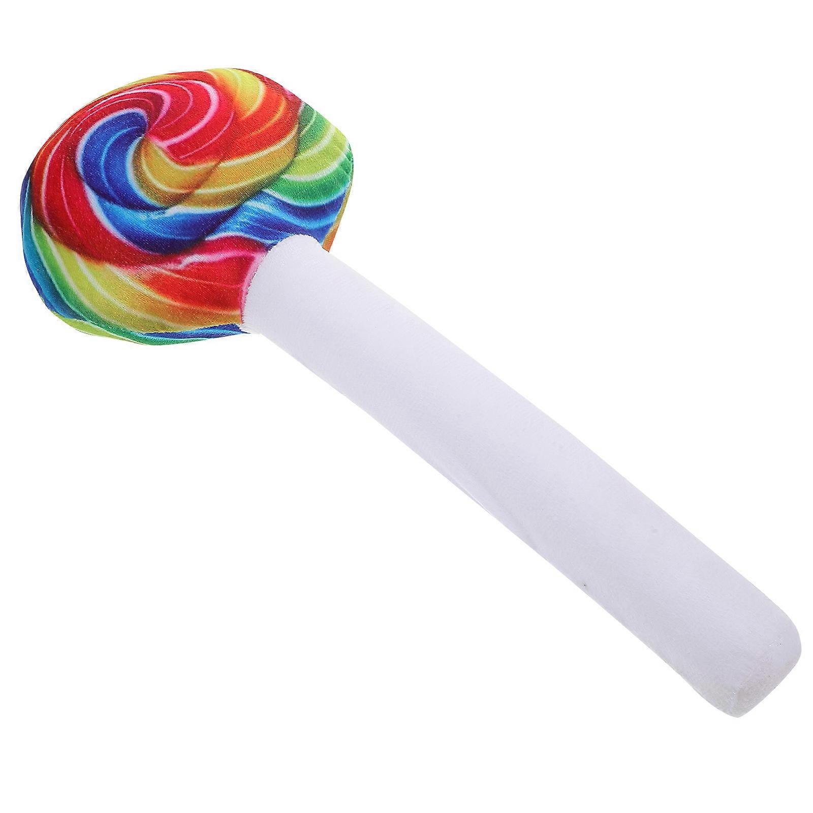 Candy Pillow Lollipop Shape Cushion Creative Design Ideal For Home Decor 40.00X15.00X7.50CM Soft And Comfortable 1Pack