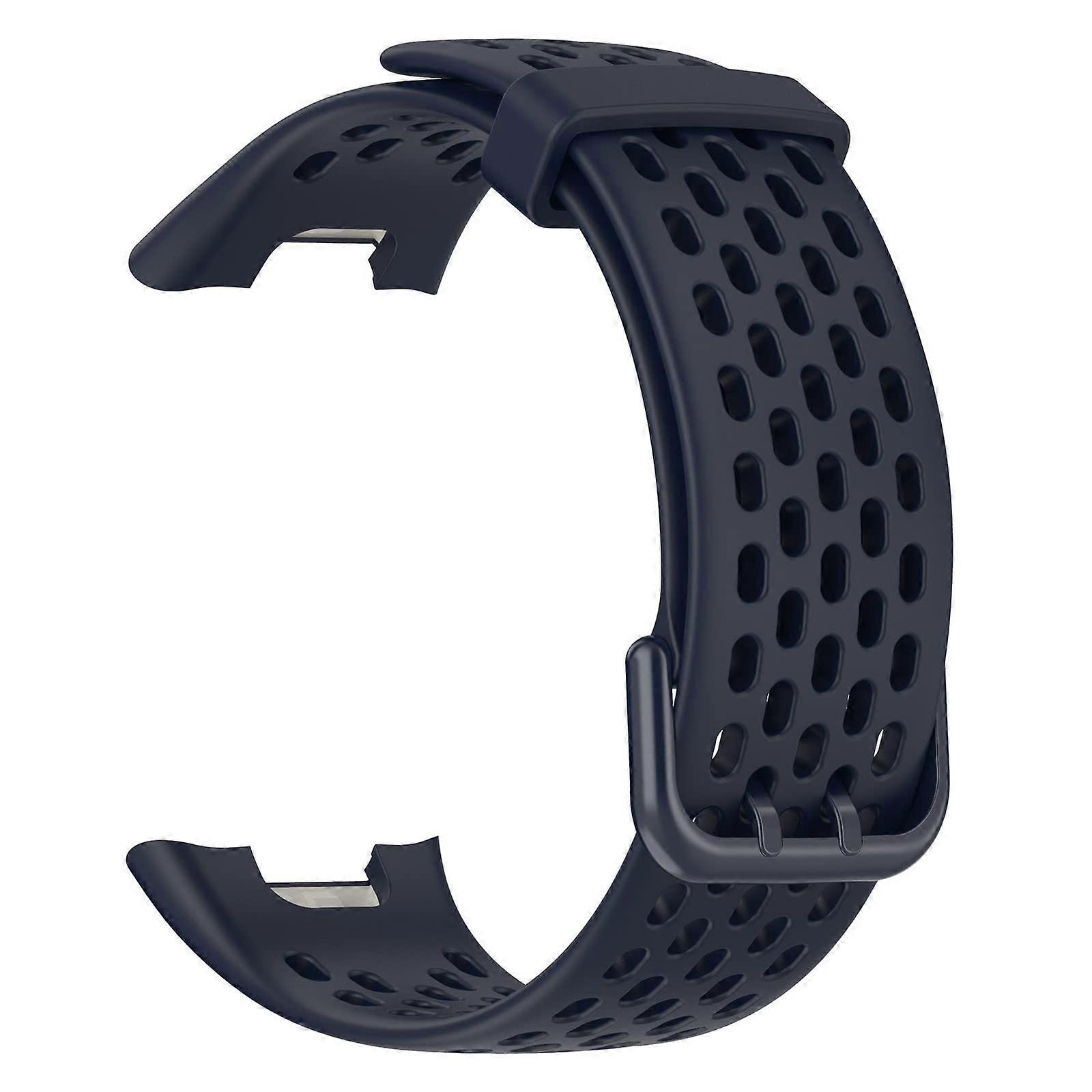 Blue Sport Silicone Replacement Strap Compatible with Xiaomi Smart Band 7 Pro