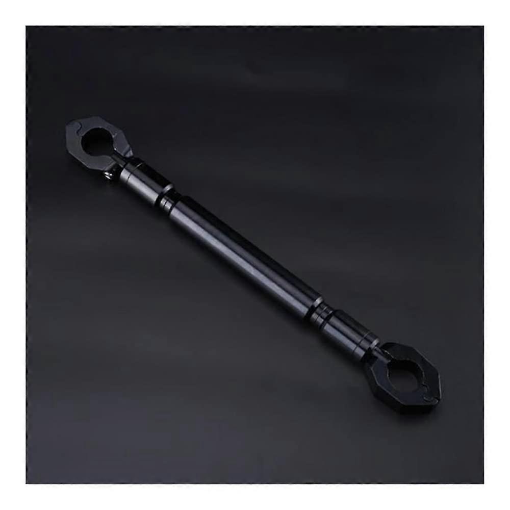 Adjustable Balance Bar For Motorcycle Handlebar Upgrade, Thickened Lever, Reinforced Crossbar, Safer Ride, Black