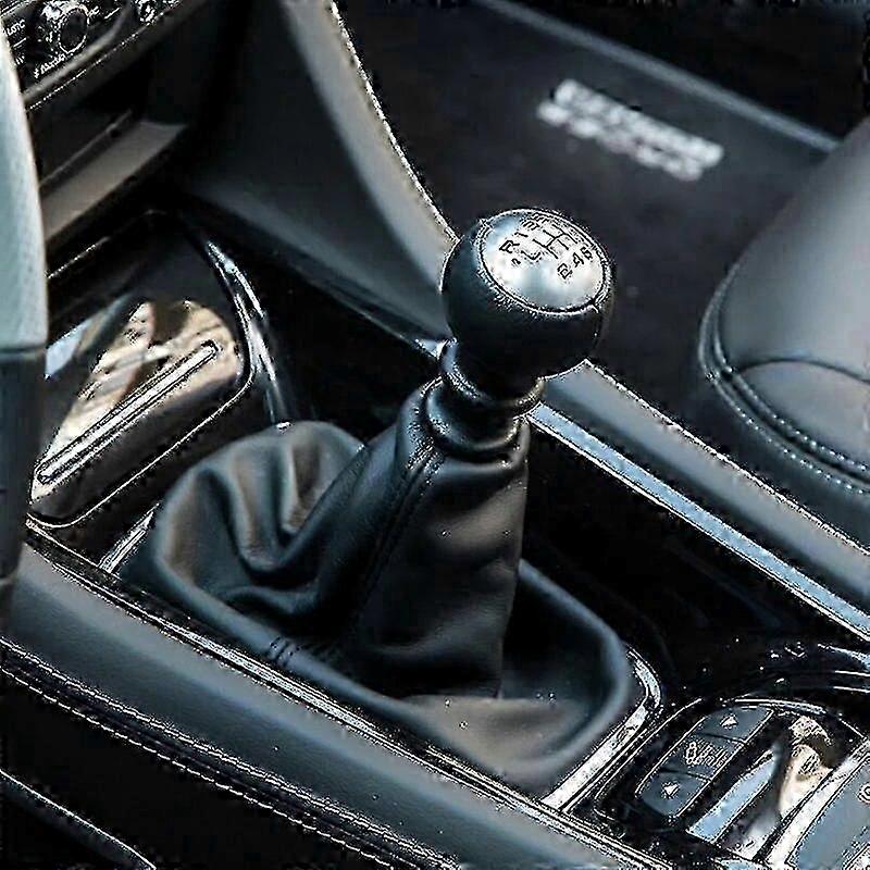 Leder Manueller Schaltknauf für 2008-2017 Limousine Auto Zubehör Getriebe Schalthebel Ersatz Trim