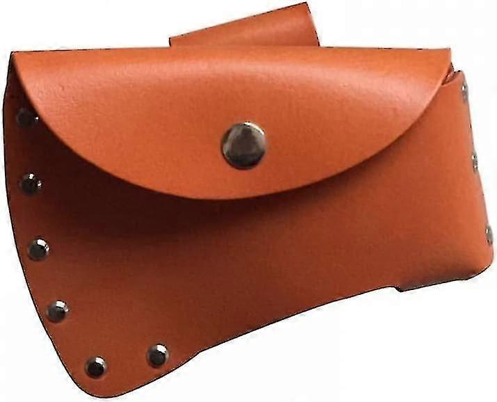 Leather Axe Sheath for Outdoor Work and Lumberjacks