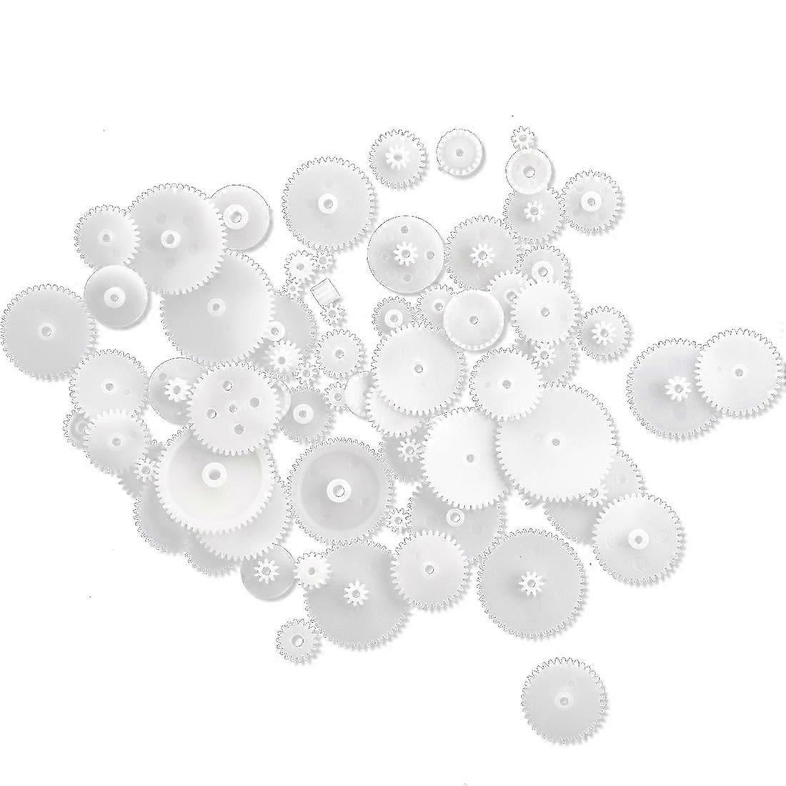 Plastic Gear Set of 58 Pcs in Different Styles for RC Toys