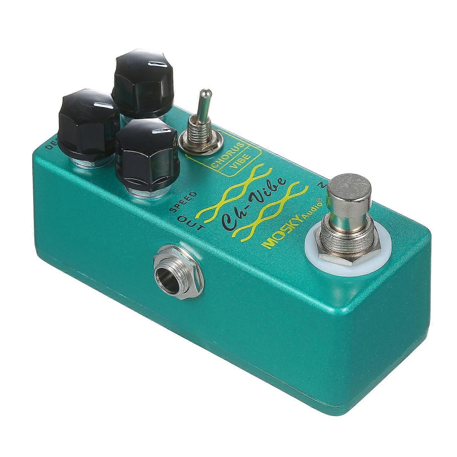 MOSKYaudio Chorus/Vibe Effect Pedal Guitar Effects Pedal Single Mini Effect Pedal