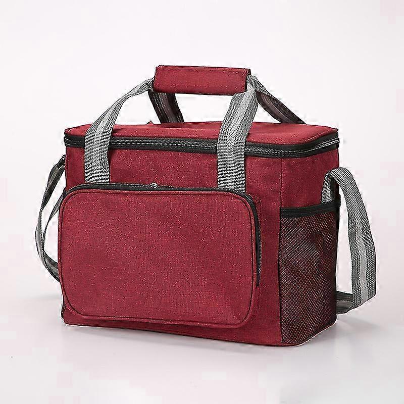 15L Insulated Soft Cooler Bag with Waterproof & Foldable Design, Perfect for Picnic & Lunch Use
