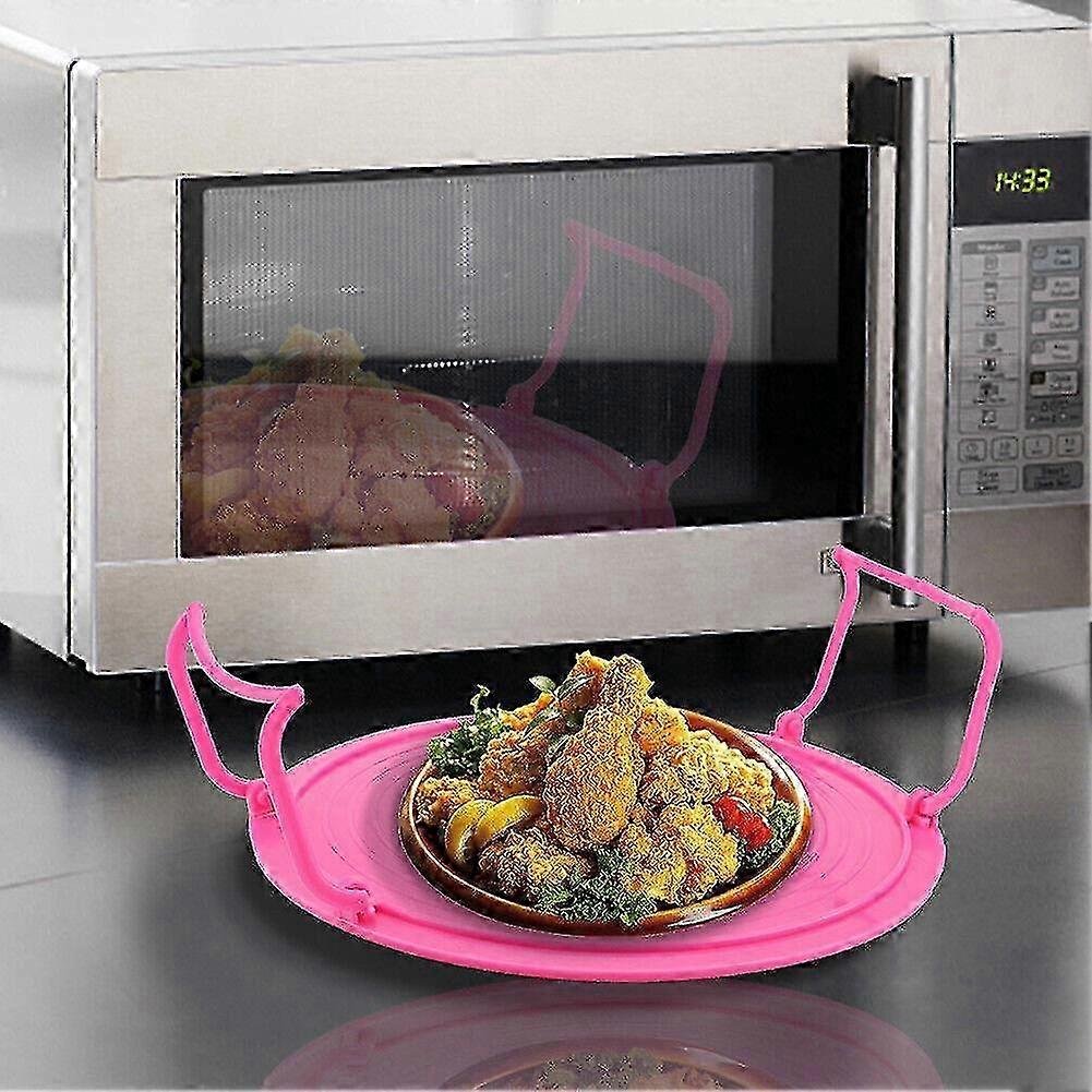 Multifunctional Microwave Oven Steaming Rack for Layered Cooking