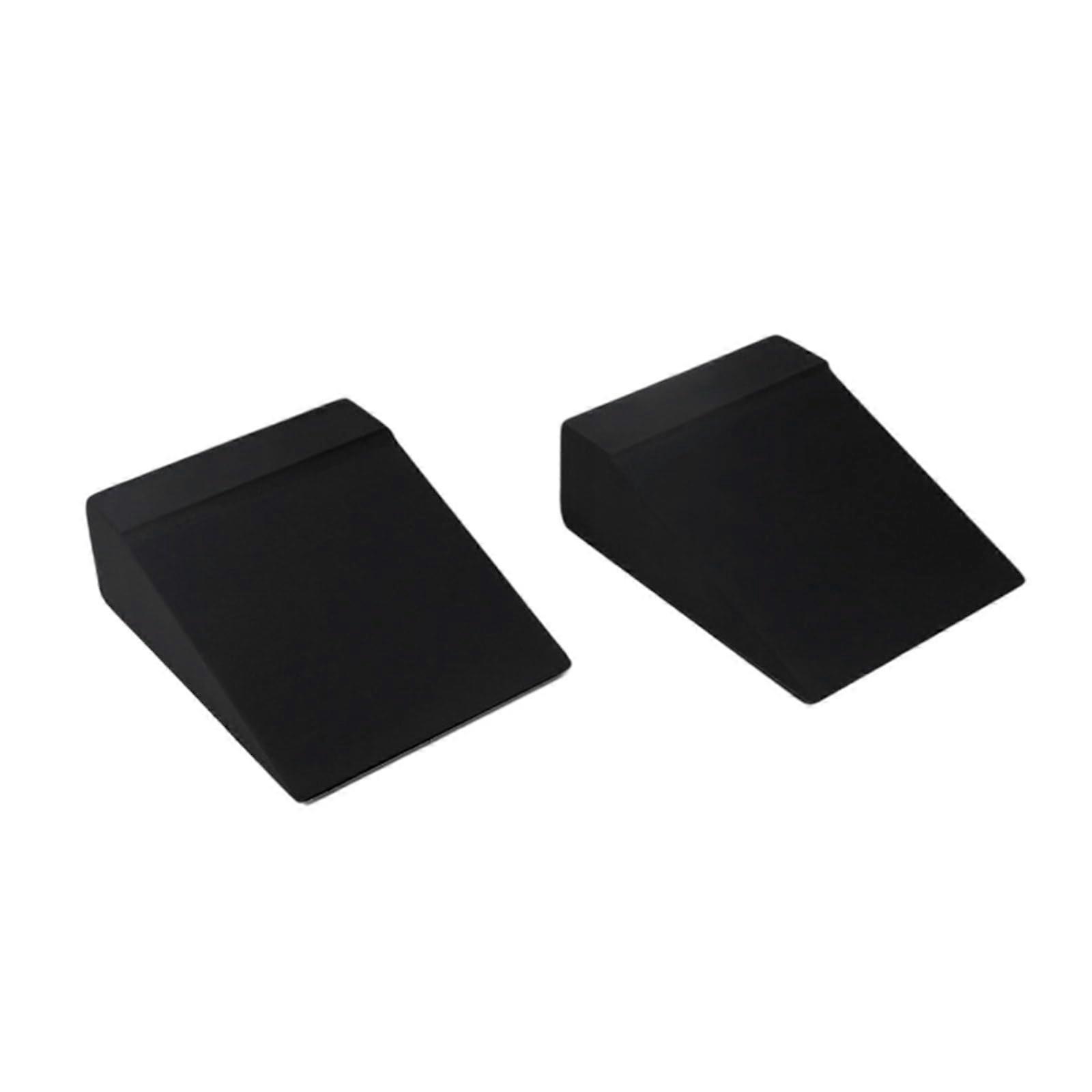 Nonslip Squats Wedges - 2 Pack Slant Board Foot Stretch Blocks For Calf Stretcher And Leg Strength Training