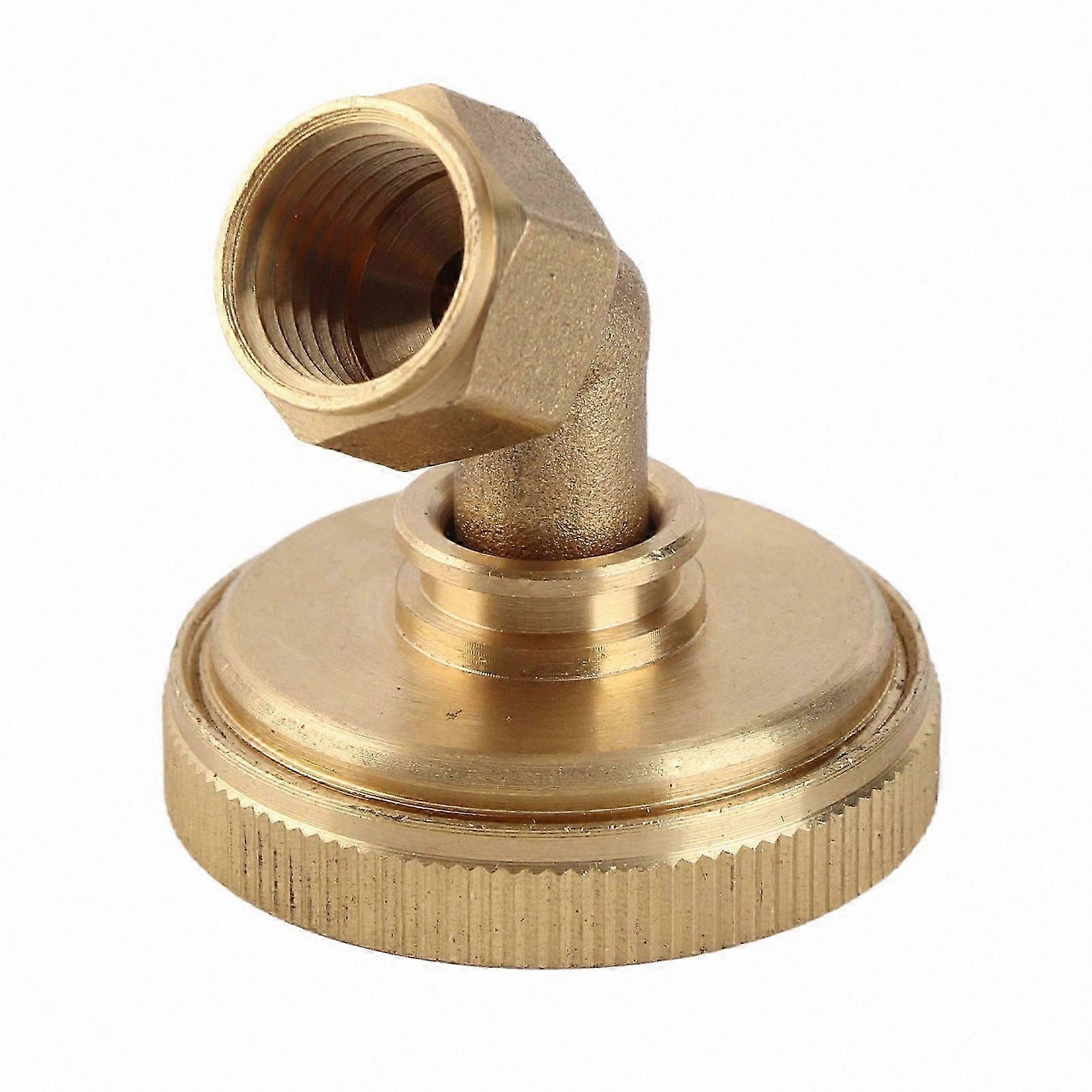 7-Hole Misting Nozzle with G1/4" Female Thread for Garden Watering and Spraying (Elbow Design)