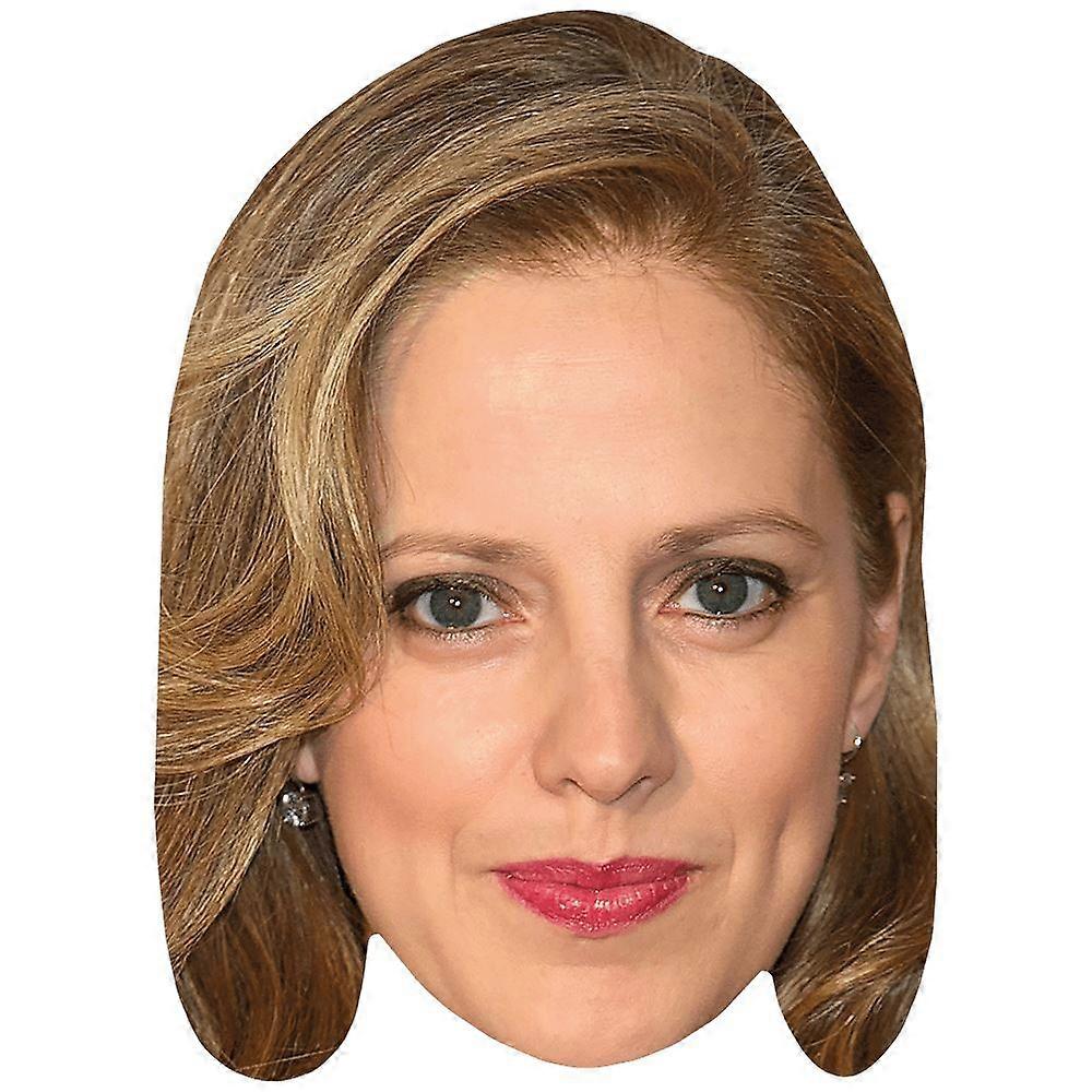 Maria Molins (Lipstick) Celebrity Mask, Flat Card Face