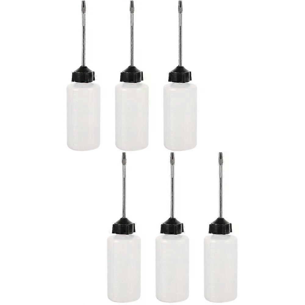Sewing Machine Oiler, 6Pcs Refillable Lubricant Bottles for Sewing Machines