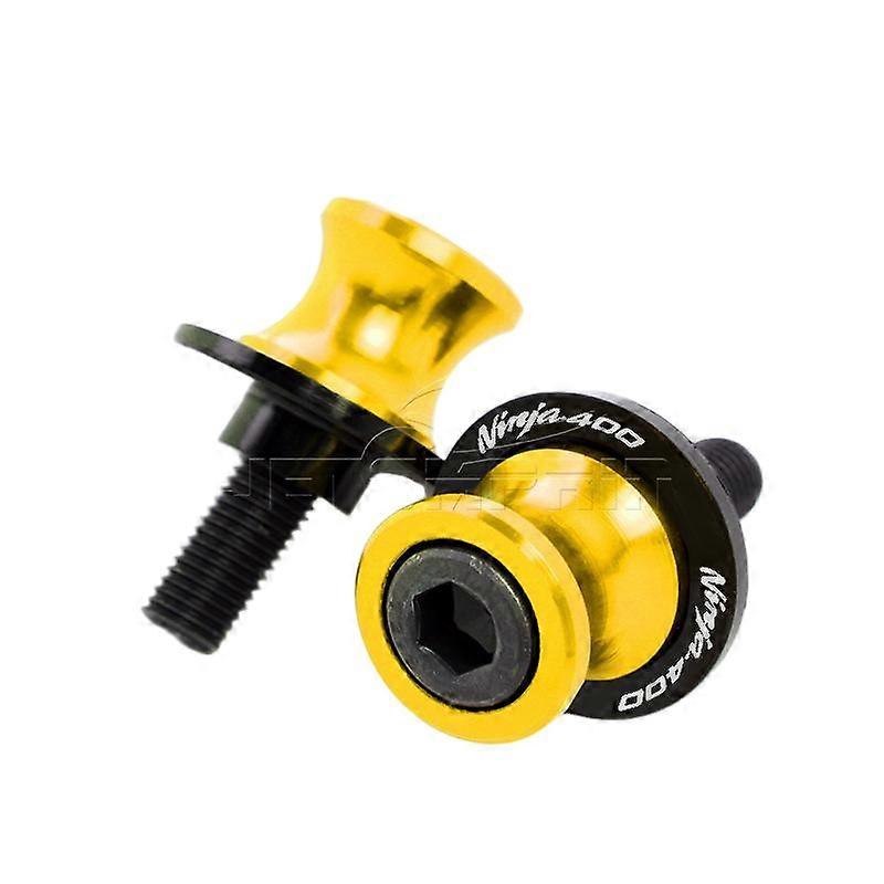 After removing the wheel pins, install the frame screws. Finely adapted and stable. Suitable for KAWASAKI Ninja 400/Z400, motorcycle modification