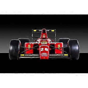 Ferrari F1 Formula One Jigsaw Puzzles 300/500/1000 Pieces Wood Adult Toys Decompression Game