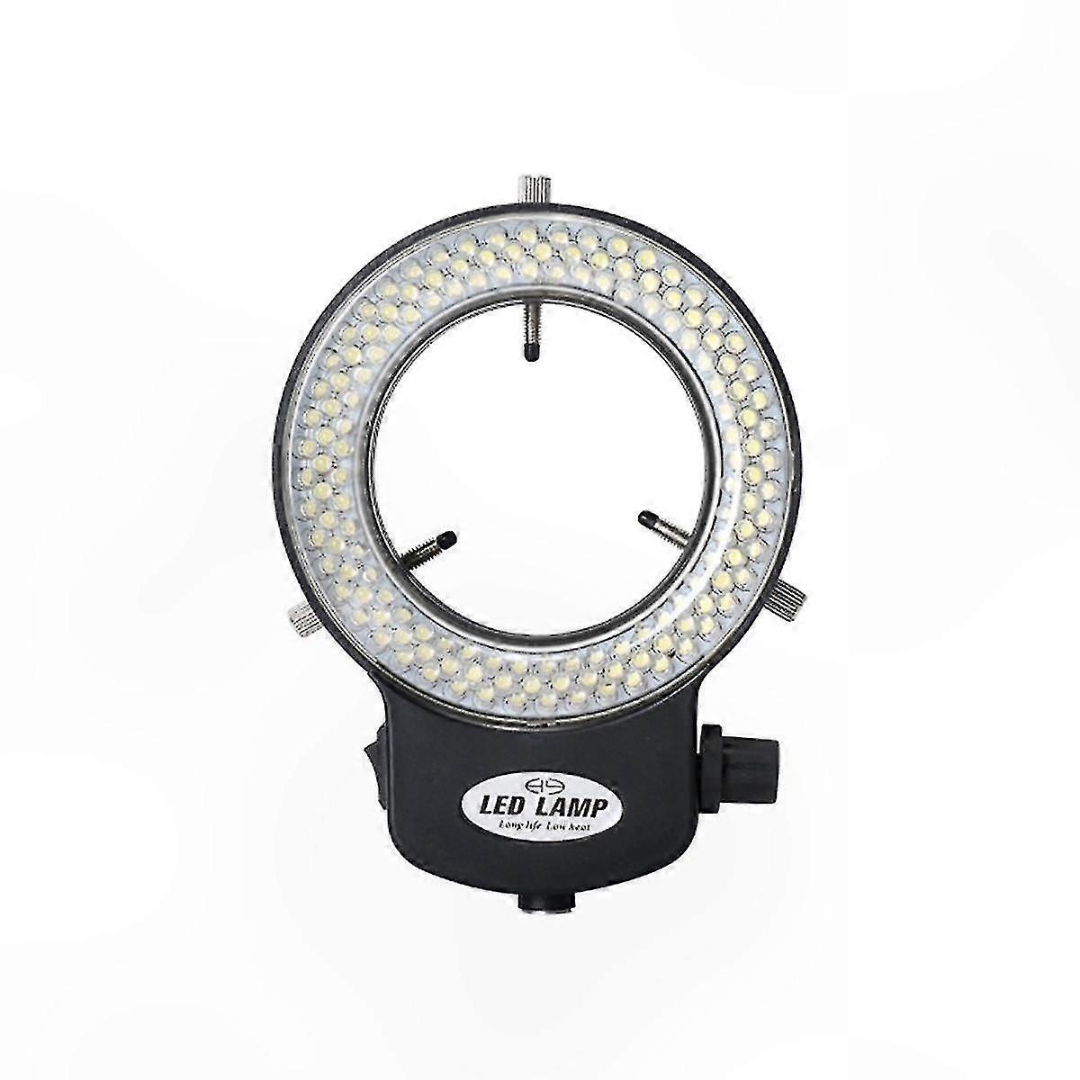 Adjustable LED Ring Light with 144 Beads for Industrial Microscope Illumination