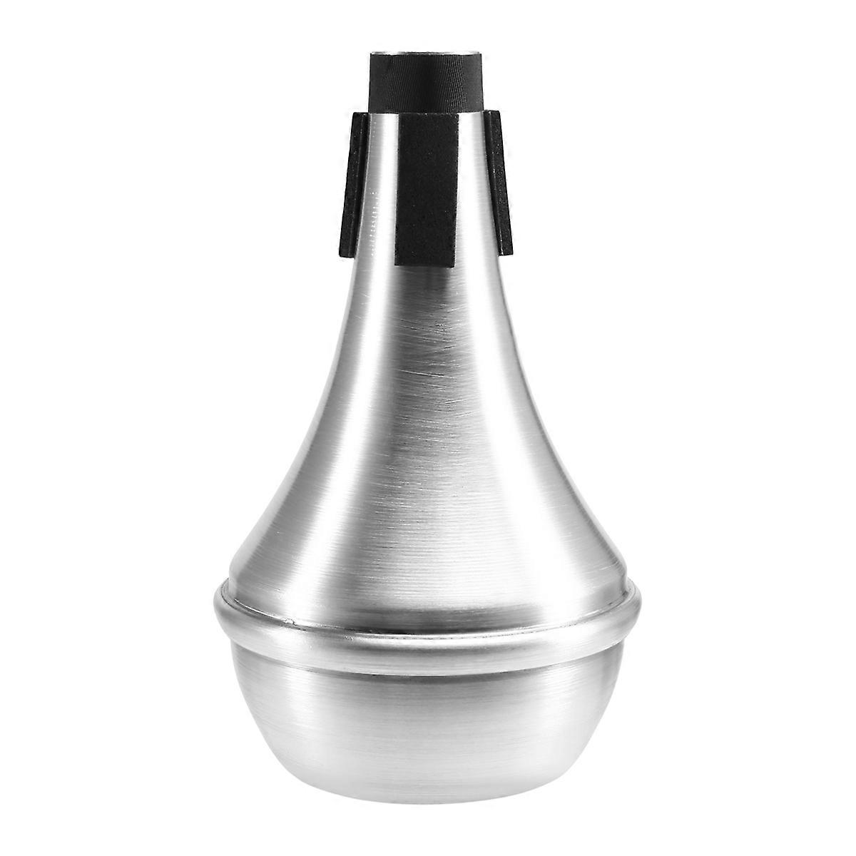 Weaker Beginners Practice Straight Body Mute Accessories Portable Mute Aluminum Alloy Trumpet Mute
