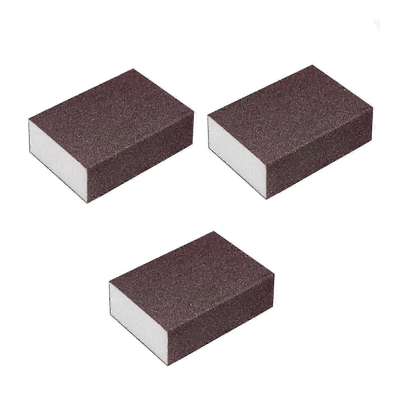 1/3pcs Emery Sponge Wipe Set Multi-Purpose Pot Dirt Removal Tool for Basins Sinks