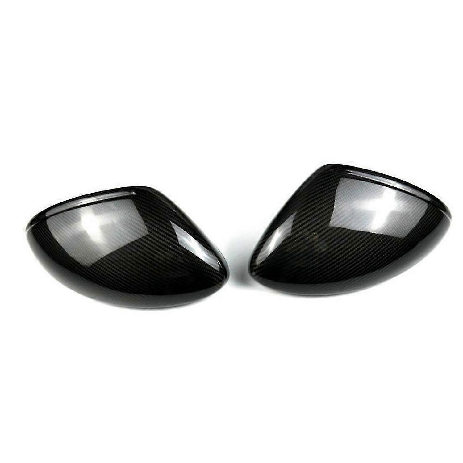 Carbon Fiber Rearview Mirror Cover Add on for Porsche 718 Boster Cayman