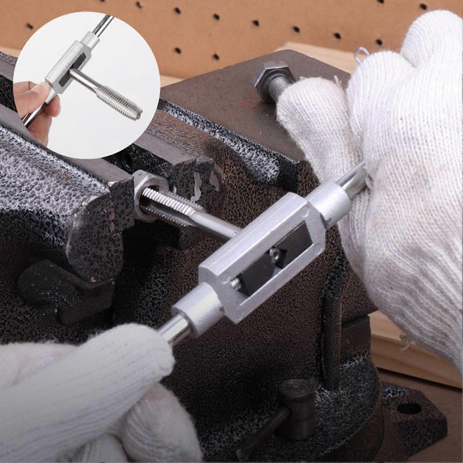 32Pcs Threaded Tap Die Set M3-M12 with Blue Storage Bag