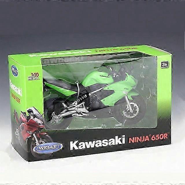 1:10 Kawasaki Ninja 650R Μοντέλο μοτοσικλετών κραμάτων Diecast Metal Street Racing Μοτοσικλέτα Μοντέλο Συλλογή Παιδικό Παιχνίδι Δώρο