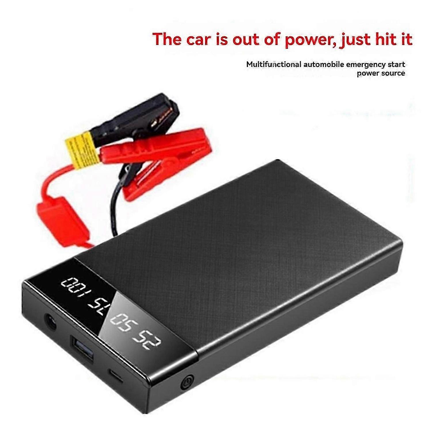 6000MAh 12V Car Jump Starter Power 200A Emergency Starter Power,B