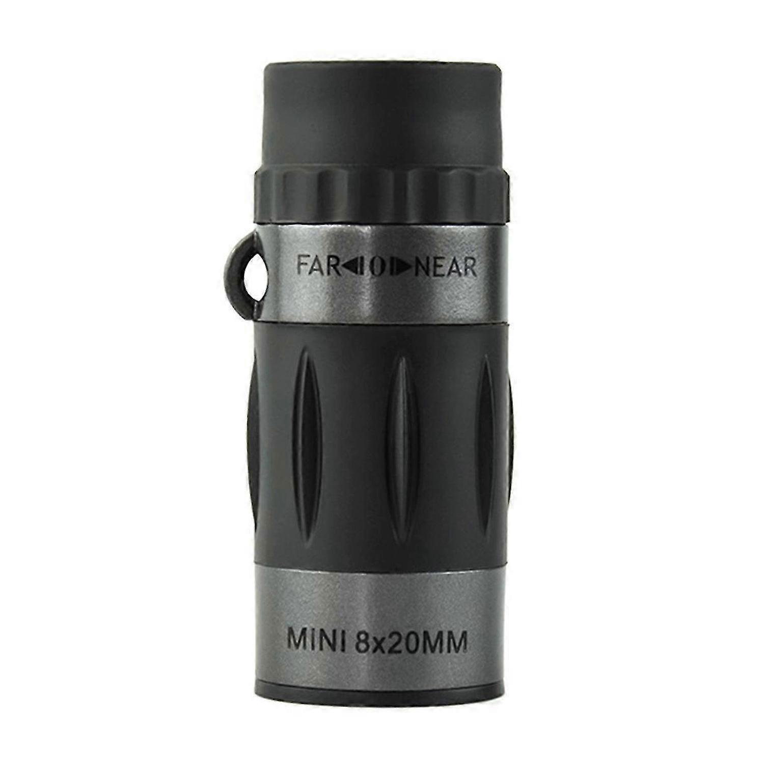 Compact 8x20 Monocular Telescope - Portable High-Definition Scope