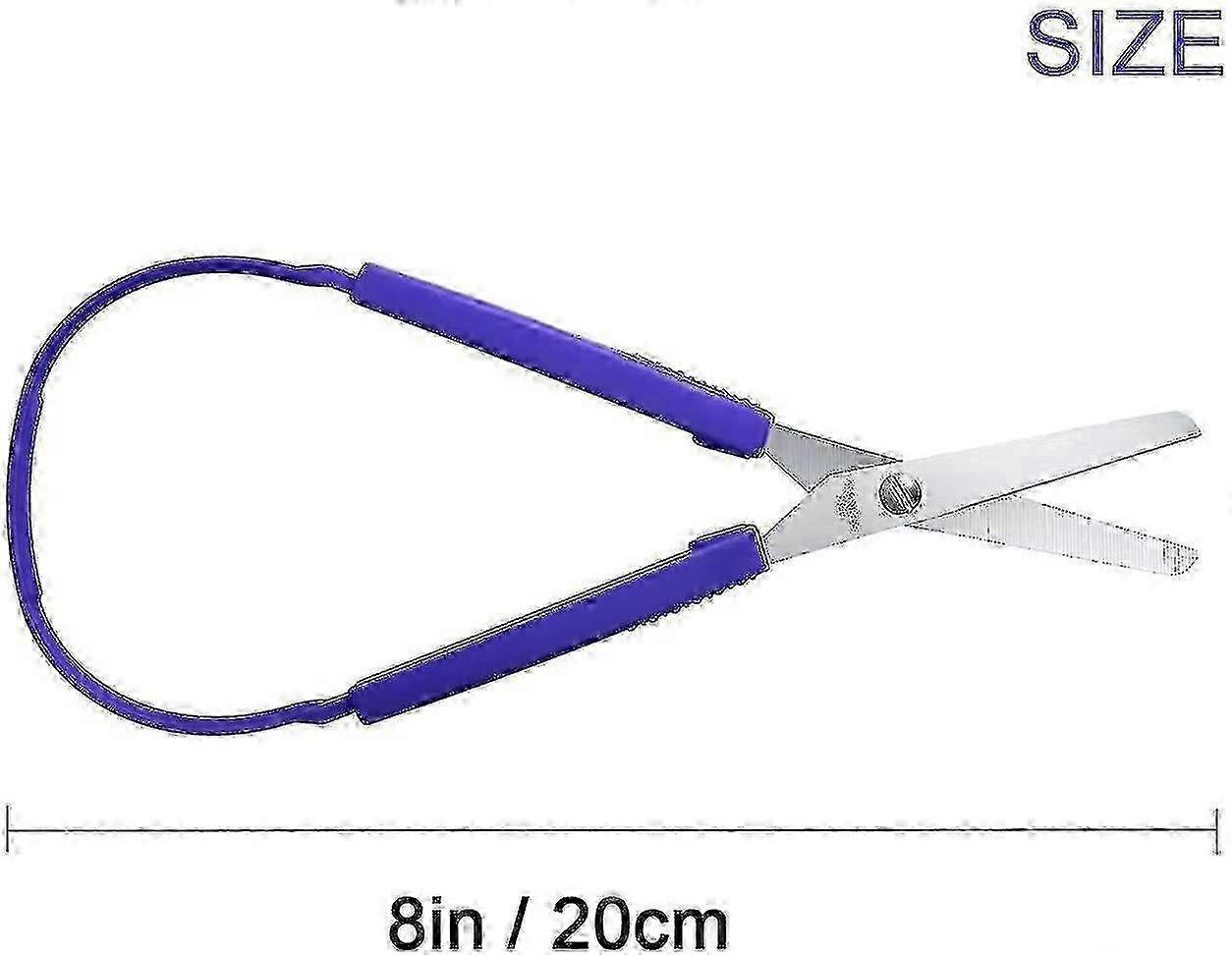 Adult & Child-Friendly Loop Scissors - Set of 3 with Blunt Tips 2025